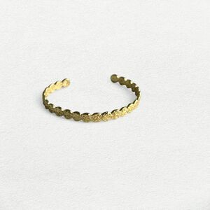 Gold Foil Cuff Bracelet